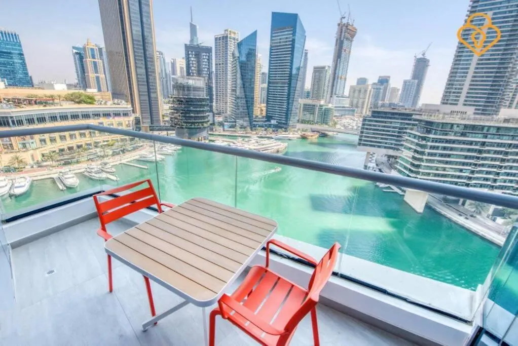 Keysplease Magnificent Views Of The Marina, Bay Central Dubai Marina Lägenhet